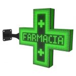 Croce a LED Animata Programmabile - 96 cm
